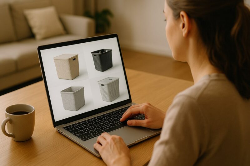 Kako izabrati korpu za veš kada kupujete online