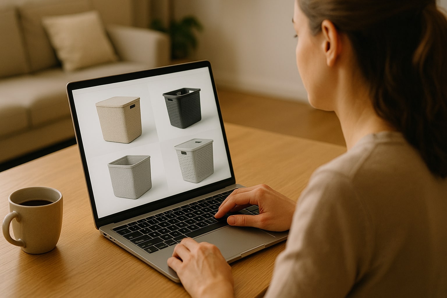 Kako izabrati korpu za veš kada kupujete online