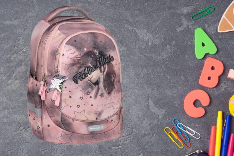 Belmil 338-87 Feel the Music ranac na sivoj pozadini