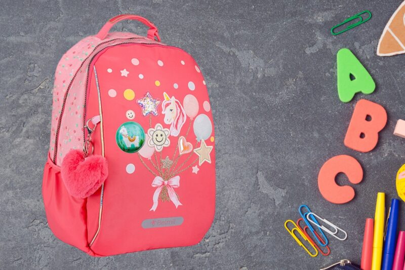 Belmil 338-96 Rose Quartz ranac na sivoj pozadini