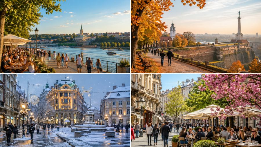 Beograd kroz godišnja doba