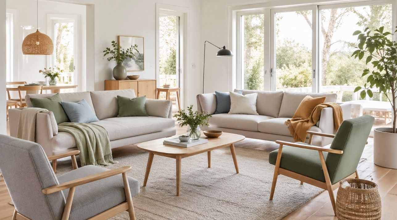 Dnevna soba u skandinavskom stilu