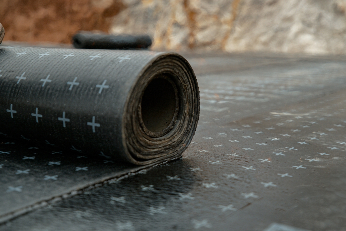 prikaz materijala za hidroizolaciju temelja