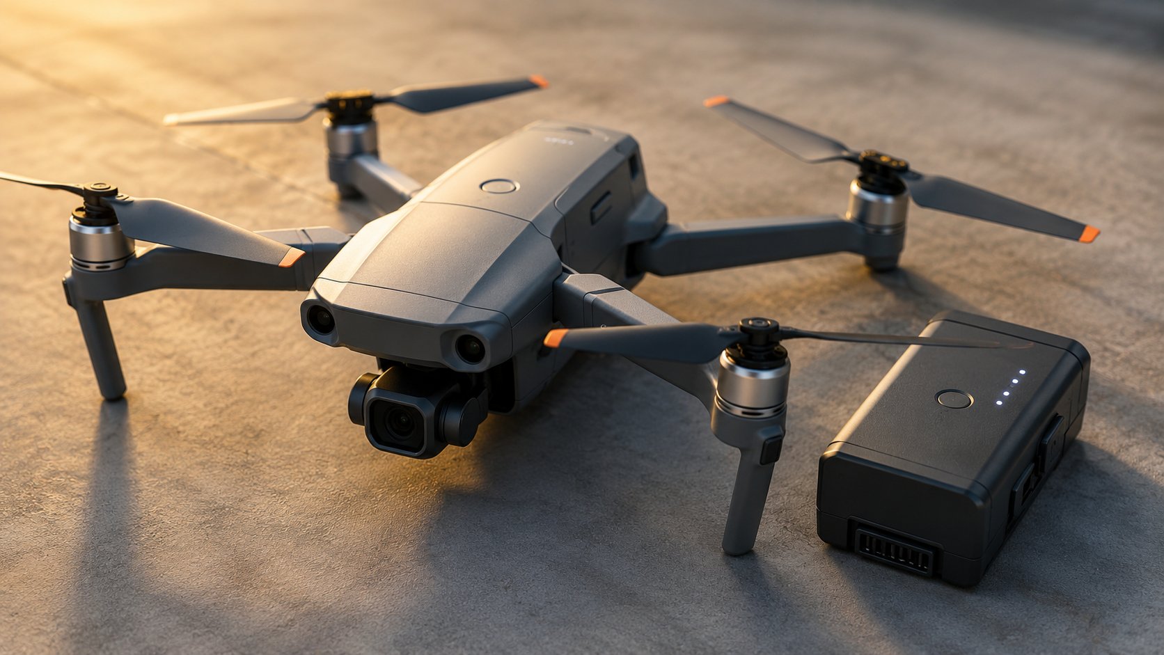 Dron sa litijum-jonskim baterijama namenjenim uređajima koji zahtevaju veliku snagu.
